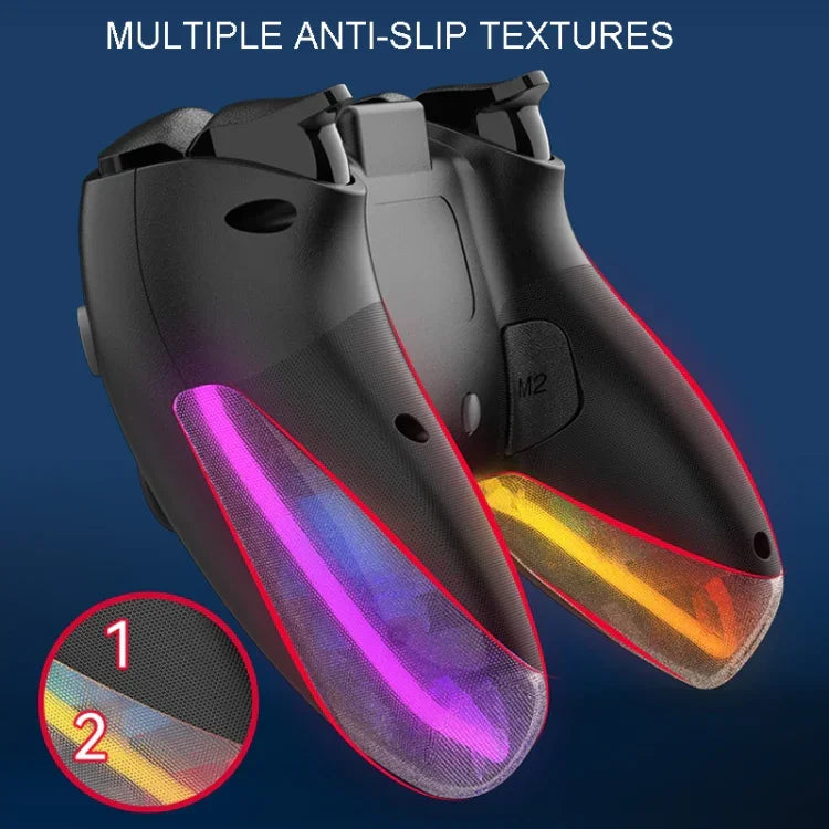 Aderência Bluetooth Sem Fios com Luzes Coloridas Para PS4