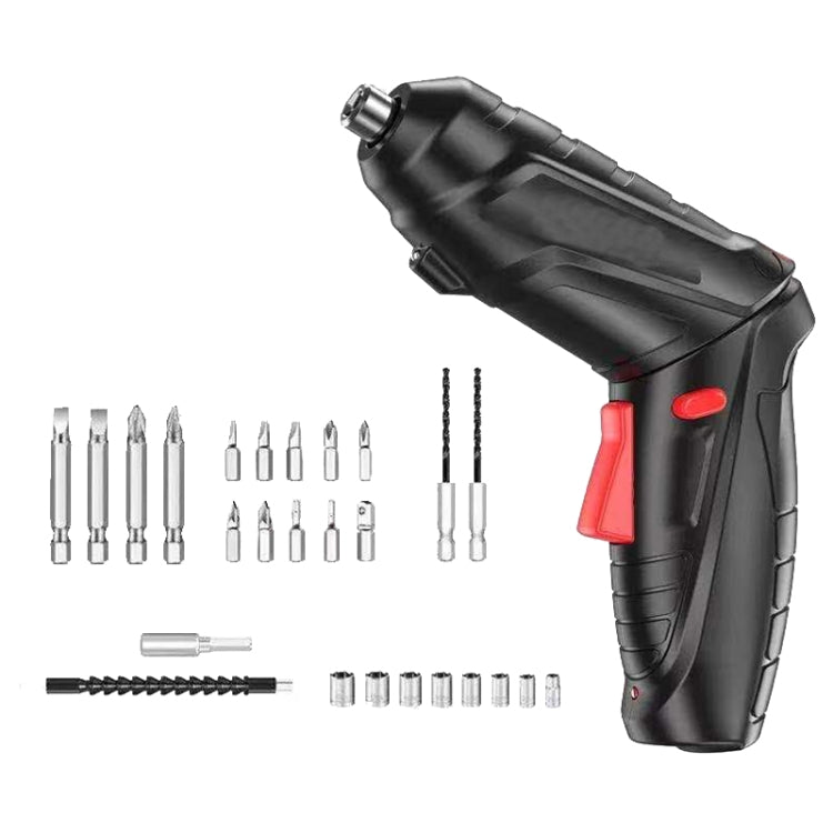 Conjunto de Ferramentas Elétricas Multifuncional Mini Recarregável para Uso Doméstico, 15pcs/conjunto, 30pcs/conjunto