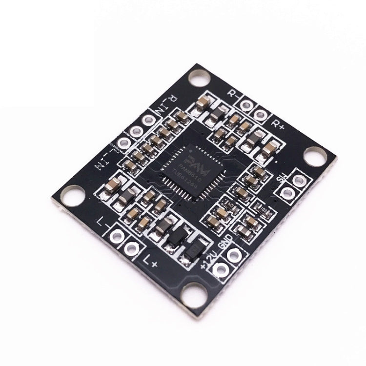 Placa Amplificadora Digital XH-M181 PAM8610 2x15W Amplificador de Dois Canais, 2x15W Dois Canais