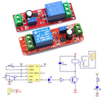 Relé Temporizador NE555 Shield de Temporização para Controlo de Relés Automóveis, 5V, 12V