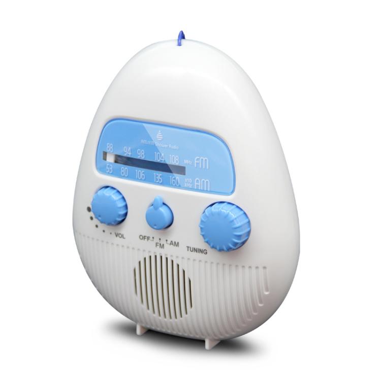 Rádio FM Portátil à Prova de Água com Corda para Pendurar para Casa de Banho, SY-900
