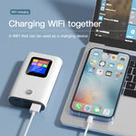 Roteador WIFI 4G LTE Portátil 6000mAh Power Bank Hotspot Sem Fios 150Mbps Modem Móvel de Bolso, MF905C Ásia, MF905C UE