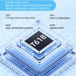 Consola de Jogos Portátil ANBERNIC RG405V 4+256G 10000 Jogos Ecrã IPS 4 Polegadas Sistema Android 12 T618 64-Bit, 4+256G