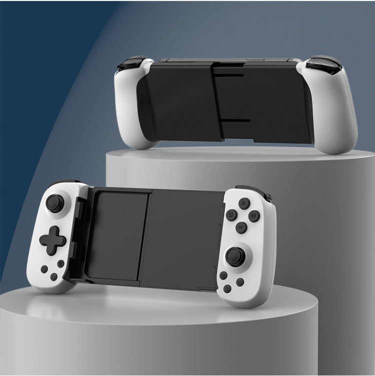 Comando Retrátil Bluetooth D6 Gamepad com Seis Eixos e Sensor de Movimento Para Android/iPhone/Switch, D6 Preto, D6 Branco e Preto, D6 Branco e Vermelho