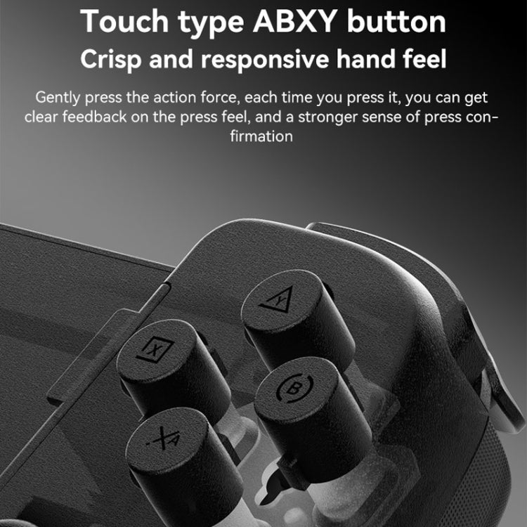 Comando Retrátil Bluetooth D6 Gamepad com Seis Eixos e Sensor de Movimento Para Android/iPhone/Switch, D6 Preto, D6 Branco e Preto, D6 Branco e Vermelho