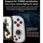 Comando Retrátil Bluetooth D6 Gamepad com Seis Eixos e Sensor de Movimento Para Android/iPhone/Switch, D6 Preto, D6 Branco e Preto, D6 Branco e Vermelho