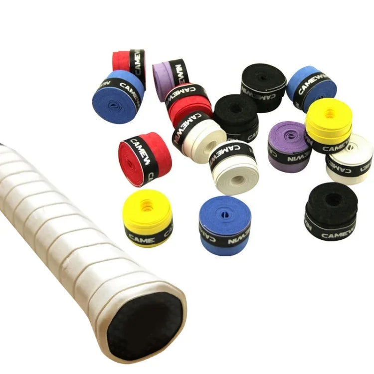 CAMEWIN 1pc Overgrip de PU para Raquete de Ténis Antiderrapante Absorvente de Suor Envolvente Macio Fita para Mão