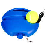 Conjunto Base de Dispositivo de Treino de Ténis com Bola, Rebatedor de Autoaprendizagem de Ténis
