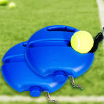 Conjunto Base de Dispositivo de Treino de Ténis com Bola, Rebatedor de Autoaprendizagem de Ténis
