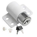 Tranca Limitadora para Porta e Janela, Retentor para Porta Deslizante, Tranca de Segurança para Crianças, Branco Sem Parafuso, Prateado Sem Parafuso, Preto Sem Parafuso, Branco Com Parafuso, Prateado Com Parafuso, Preto Com Parafuso
