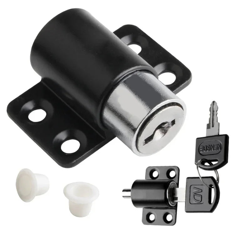 Tranca Limitadora para Porta e Janela, Retentor para Porta Deslizante, Tranca de Segurança para Crianças, Branco Sem Parafuso, Prateado Sem Parafuso, Preto Sem Parafuso, Branco Com Parafuso, Prateado Com Parafuso, Preto Com Parafuso