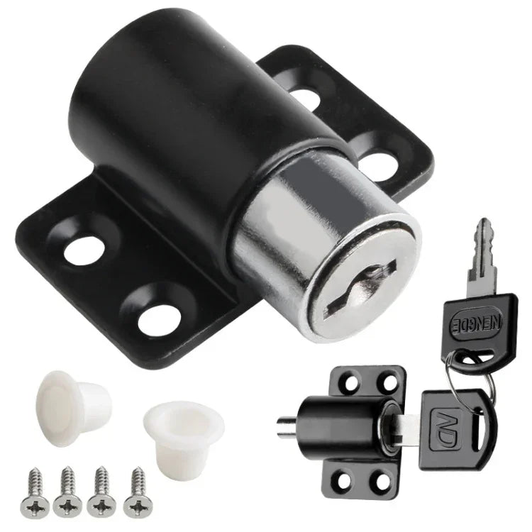 Tranca Limitadora para Porta e Janela, Retentor para Porta Deslizante, Tranca de Segurança para Crianças, Branco Sem Parafuso, Prateado Sem Parafuso, Preto Sem Parafuso, Branco Com Parafuso, Prateado Com Parafuso, Preto Com Parafuso