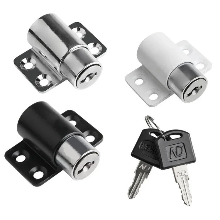 Tranca Limitadora para Porta e Janela, Retentor para Porta Deslizante, Tranca de Segurança para Crianças, Branco Sem Parafuso, Prateado Sem Parafuso, Preto Sem Parafuso, Branco Com Parafuso, Prateado Com Parafuso, Preto Com Parafuso