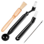 Conjunto de Limpeza para Máquina de Café Escova para Moedor de Café, Tipo A 5 em 1, Tipo B 4 em 1, Tipo C 3 em 1, Tipo D 4 em 1, Tipo E 4 em 1, Tipo F 4 em 1, Tipo G 14 em 1, Tipo H 4 em 1
