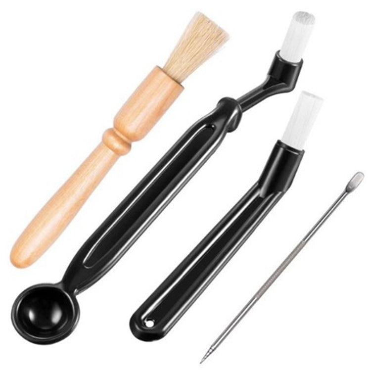 Conjunto de Limpeza para Máquina de Café Escova para Moedor de Café, Tipo A 5 em 1, Tipo B 4 em 1, Tipo C 3 em 1, Tipo D 4 em 1, Tipo E 4 em 1, Tipo F 4 em 1, Tipo G 14 em 1, Tipo H 4 em 1