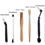 Conjunto de Limpeza para Máquina de Café Escova para Moedor de Café, Tipo A 5 em 1, Tipo B 4 em 1, Tipo C 3 em 1, Tipo D 4 em 1, Tipo E 4 em 1, Tipo F 4 em 1, Tipo G 14 em 1, Tipo H 4 em 1