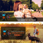 Dispositivo Eletrónico de Treino para Cães com Controlo Remoto Colar de Choque para Treino, Para-Um-Cão, Recetor