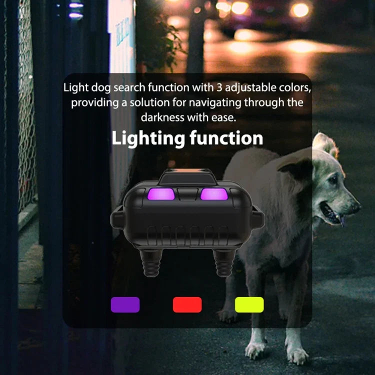 Dispositivo Eletrónico de Treino para Cães com Controlo Remoto Colar de Choque para Treino, Para-Um-Cão, Recetor