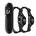 Colar de Choque Inteligente Impermeável para Animais Dispositivo de Treino para Cães com Controlo Remoto, Para-Um-Cão, Para-Dois-Cães