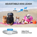Colar de Choque Inteligente Impermeável para Animais Dispositivo de Treino para Cães com Controlo Remoto, Para-Um-Cão, Para-Dois-Cães