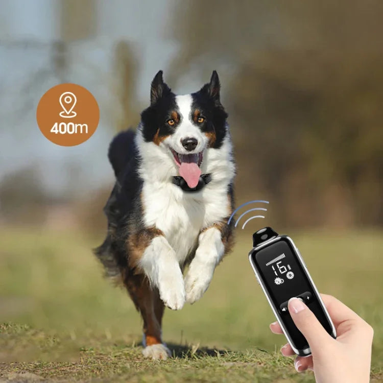 Colar de Treino para Cães Inteligente Dispositivo de Treino para Animais com Controlo Remoto de 400m, T300, Recetor