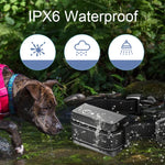 Colar Inteligente para Treino com Choque Elétrico Impermeável Dispositivo de Treino para Cães, Recetor + Controlo Remoto Amarelo, Apenas Recetor