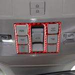 For Volkswagen Sagitar 2019-2023 3pcs /Set Left-hand Drive Reading Light Button Sticker