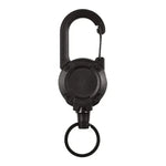 Mochila de Escalada Flexível Fivela Retrátil com Carretel para Cartões, Chaveiro Desportivo, Flexível
