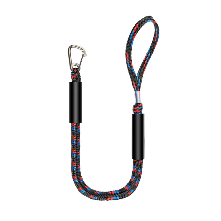 Abraçadeira de Aço Inoxidável para Corda de Barco, Acessórios para PWC com Amortecedor Incorporado, Cabo de Amarração para Caiaque, Preto, Preto Azul Vermelho, Azul Branco Preto