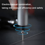 Conjunto de Chave de Fendas Elétrica IFu 42 em 1 com Carregamento Rápido USB e Luz de Trabalho LED