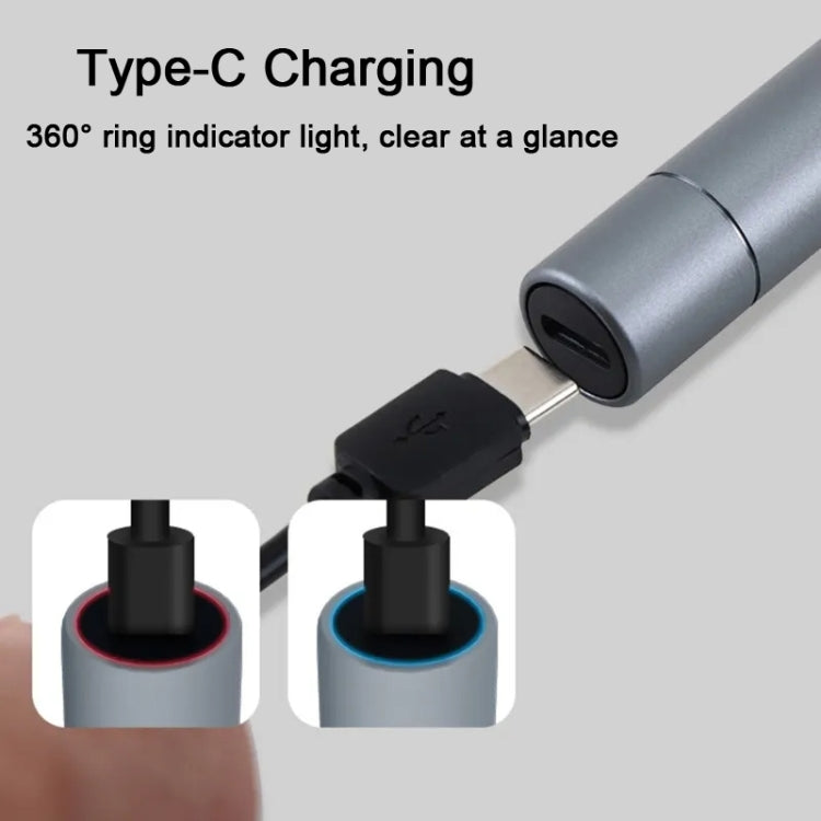 Conjunto de Chave de Fendas Elétrica IFu 42 em 1 com Carregamento Rápido USB e Luz de Trabalho LED