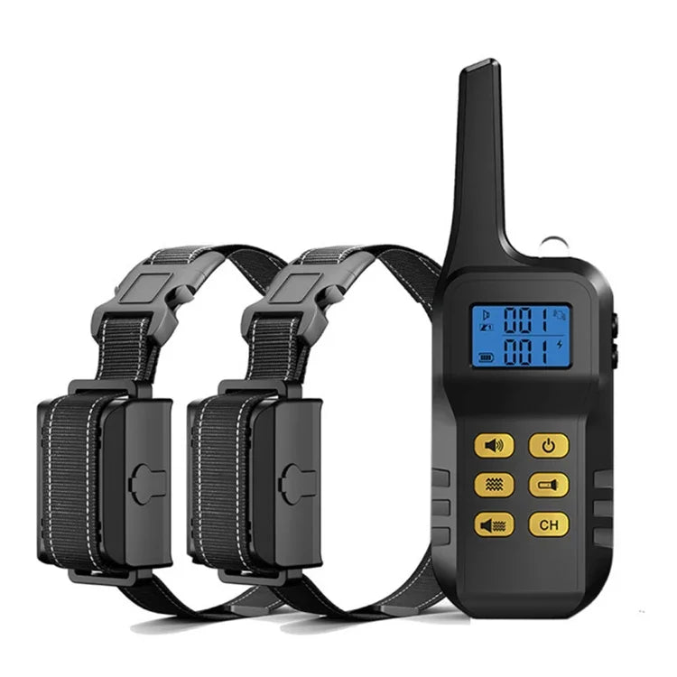 Dispositivo de Treino para Cães Colar Eletrónico Automático para Parar Latidos, Para-Um-Cão, Para-Dois-Cães, Para-Três-Cães