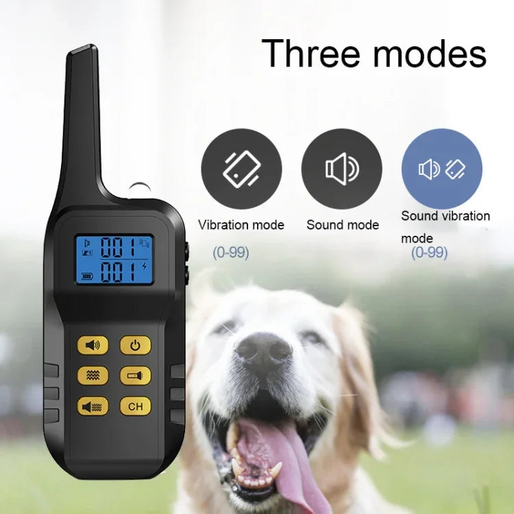 Dispositivo de Treino para Cães Colar Eletrónico Automático para Parar Latidos, Para-Um-Cão, Para-Dois-Cães, Para-Três-Cães