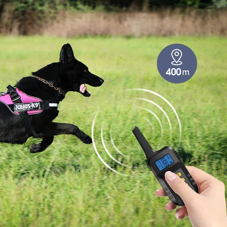 Dispositivo de Treino para Cães Colar Eletrónico Automático para Parar Latidos, Para-Um-Cão, Para-Dois-Cães, Para-Três-Cães