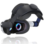 Para Meta Quest 3 VR Correia Ajustável para Headset Elite, Headset Elite Branco, Headset Elite Preto