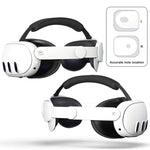 Para Meta Quest 3 VR Correia Ajustável para Headset Elite, Headset Elite Branco, Headset Elite Preto