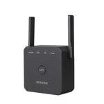 Repetidor Wi-Fi 2.4G 300M Extensor Wi-Fi Amplificador Wi-Fi com 1 porta LAN, ficha US, ficha EU, ficha UK