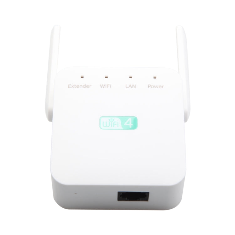 Amplificador Wi-Fi 2.4G 300M Repetidor Wi-Fi de longo alcance Amplificador de sinal sem fios, ficha US branco, ficha EU branco, ficha UK branco, ficha US preto, ficha EU preto, ficha UK preto