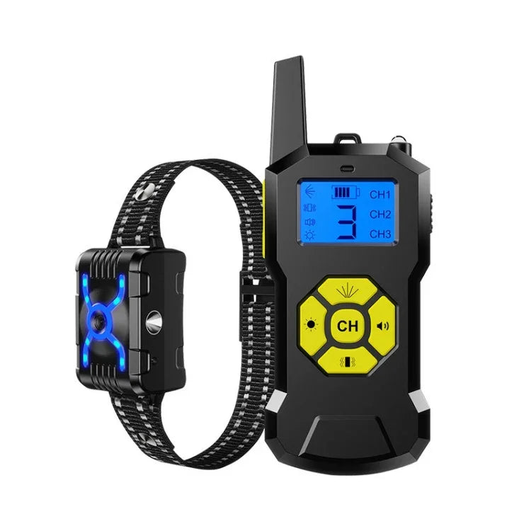 Colar de Treino para Cão à Prova de Água com Choque e Spray para Parar Latidos, T500, Recetor