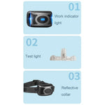 Dispositivo Inteligente Eletrónico de Treino para Cães com Controlo Remoto Colar de Choque para Treino Parar Latidos, T700, Recetor