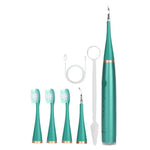 Cabeças de Substituição para Escalador Dentário Elétrico, Branco Básico, Branco Exclusivo, Preto Básico, Preto Exclusivo, Verde Básico, Verde Exclusivo, 5 Cabeças de Escova Brancas, 5 Cabeças de Escova Pretas, 5 Cabeças de Escova Verdes