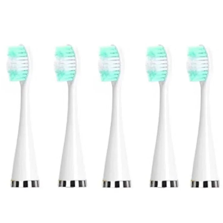 Cabeças de Substituição para Escalador Dentário Elétrico, Branco Básico, Branco Exclusivo, Preto Básico, Preto Exclusivo, Verde Básico, Verde Exclusivo, 5 Cabeças de Escova Brancas, 5 Cabeças de Escova Pretas, 5 Cabeças de Escova Verdes