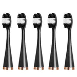Cabeças de Substituição para Escalador Dentário Elétrico, Branco Básico, Branco Exclusivo, Preto Básico, Preto Exclusivo, Verde Básico, Verde Exclusivo, 5 Cabeças de Escova Brancas, 5 Cabeças de Escova Pretas, 5 Cabeças de Escova Verdes