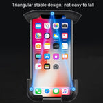 Suporte para Telemóvel de Bicicleta com Rotação de 360 Graus e Fecho
