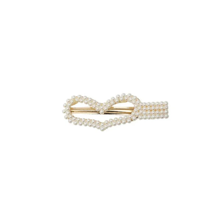 5pcs /Conjunto Conjunto de Presilhas de Cabelo com Pérolas Grandes para Mulheres e Raparigas