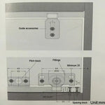 Closet Sliding Door Pulley Fittings Silent Sliding Door Accessories With 8 Screws, Pulley