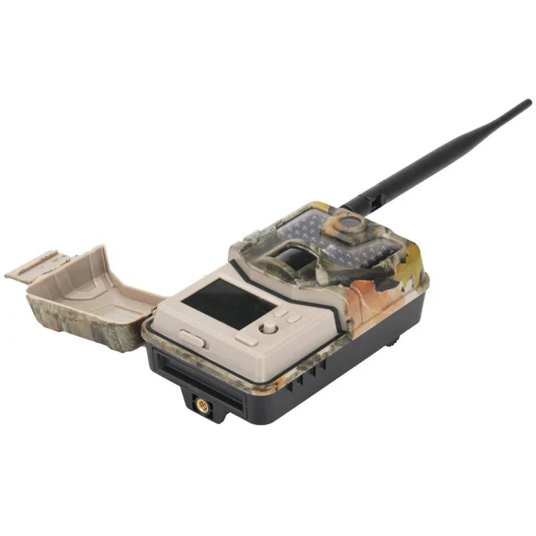 Câmara de Caça para Vida Selvagem 20MP 2K com Armadilhas Fotográficas, Visão Noturna, 4G SMS MMS SMTP, Câmara de Vigilância Celular, HC-900LTE
