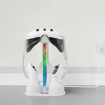 Para Meta Quest 3 VR Suporte de Armazenamento Base de Carregamento para Óculos com Luz RGB Fria, Base de Carregamento