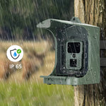 BC303 Comedouro para Pássaros Câmara de Trilha Exterior Câmara de Observação de Pássaros com Sensor de Movimento