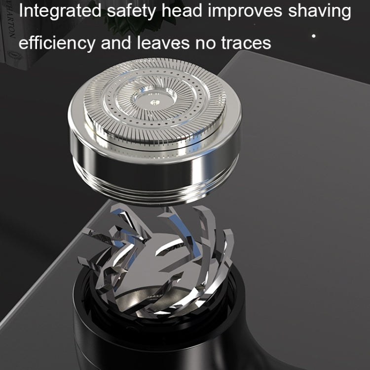 Aparelho de Barbear Elétrico Recarregável de Viagem Portátil com Cabeça Flutuante Mini para Cotovelo